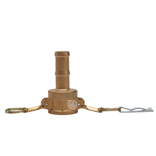 Brass 3/4" Female Camlock to Hose Shank