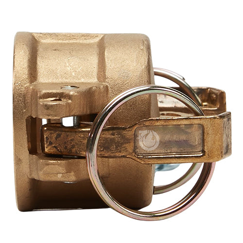 Brass 1/2" Female Camlock Dust Cap