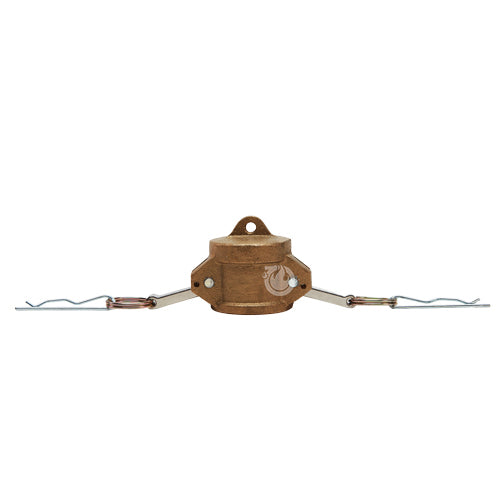 Brass 1 1/4" Female Camlock Dust Cap
