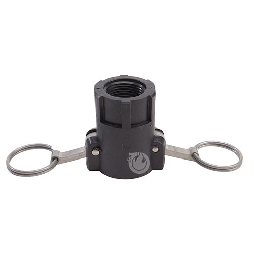 Plastic 1" Female Camlock x 1" Female BSP (USA)