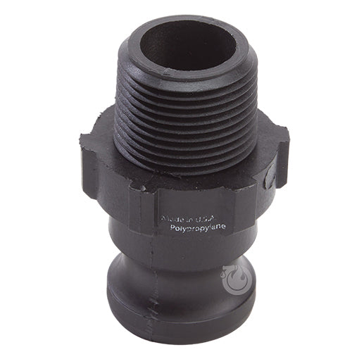 Plastic 1" Male Camlock x 1" Male BSP (USA)
