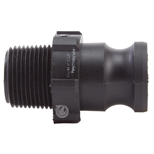Plastic 1" Male Camlock x 1" Male BSP (USA)