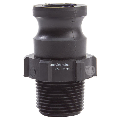 Plastic 1" Male Camlock x 1" Male BSP (USA)