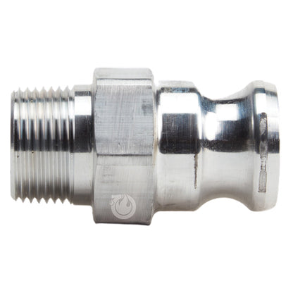 Aluminum 1" Male Camlock x 1" Male BSP (USA)
