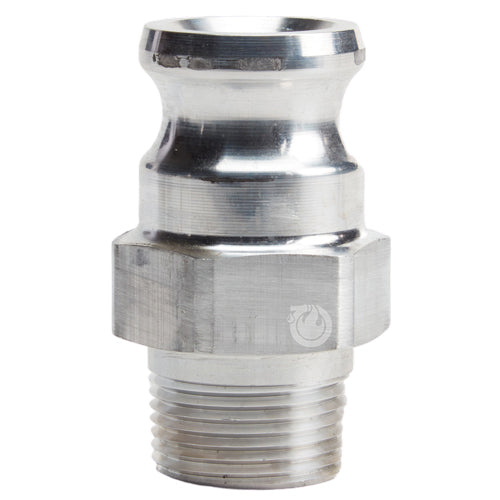 Aluminum 1" Male Camlock x 1" Male BSP (USA)