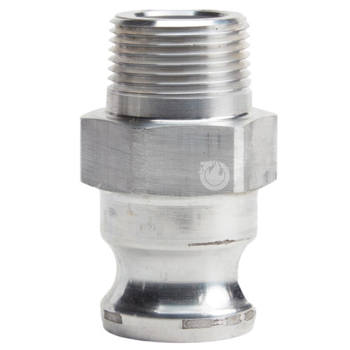 Aluminum 1" Male Camlock x 1" Male BSP (USA)