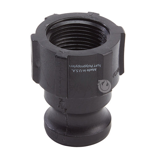 Plastic 1" Male Camlock x 1" Female BSP (USA)