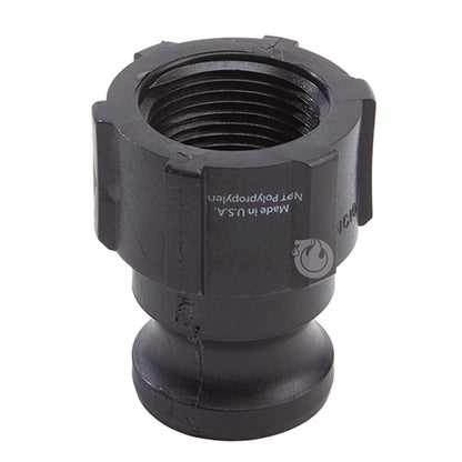 Plastic 1" Male Camlock x 1" Female BSP (USA)