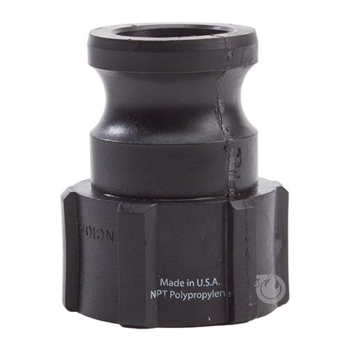 Plastic 1" Male Camlock x 1" Female BSP (USA)
