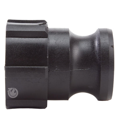 Plastic 1 1/4" Male Camlock x 1 1/4" Female BSP (USA)