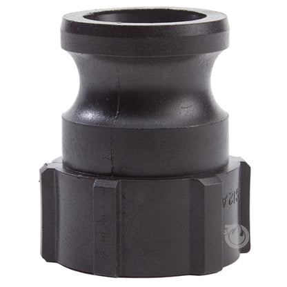 Plastic 1 1/4" Male Camlock x 1 1/4" Female BSP (USA)