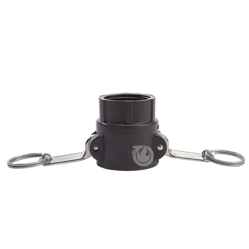 Plastic 1 1/2" Female Camlock x 1 1/2" Female BSP (USA)