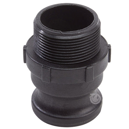 Plastic 1 1/2" Male Camlock x 1 1/2" Male BSP (USA)