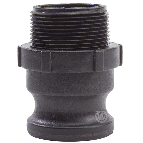 Plastic 1 1/2" Male Camlock x 1 1/2" Male BSP (USA)