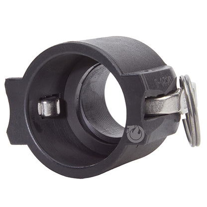 Plastic 2" Female Camlock x 2" Male BSP (USA)
