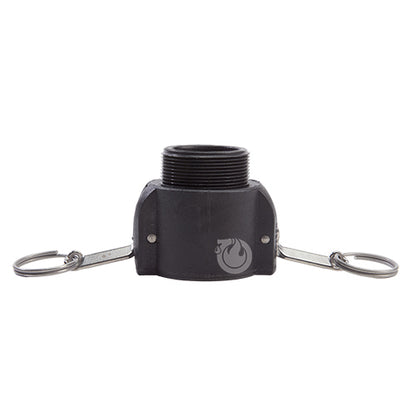 Plastic 2" Female Camlock x 2" Male BSP (USA)