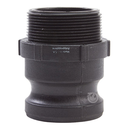 Plastic 2" Male Camlock x 2" Male BSP (USA)