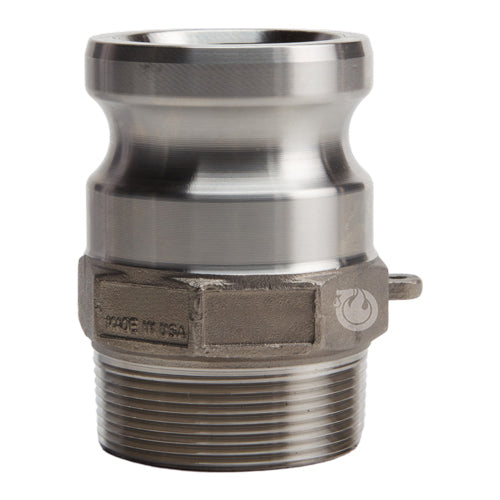 Stainless Steel 2" Male Camlock x 2" Male BSP (USA)