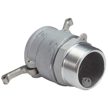Aluminum 3" Swivel Female Camlock x 3" Male NPT (USA)