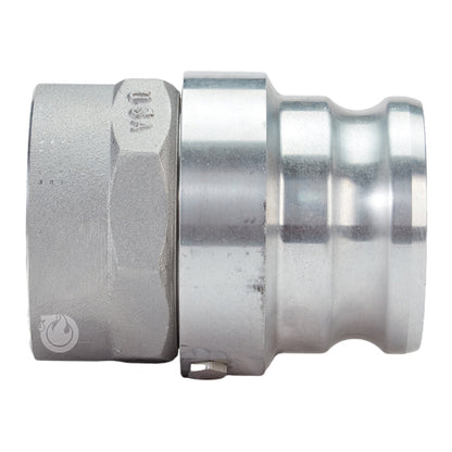 Aluminum 3" Swivel Male Camlock x 3" Female NPT (USA)