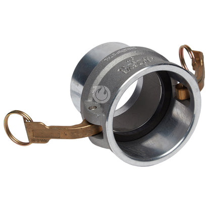 Aluminum 3" Female Camlock Fitting x 3" Schedule 40 Butt Weld
