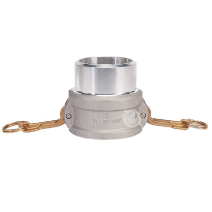 Aluminum 3" Female Camlock Fitting x 3" Schedule 40 Butt Weld