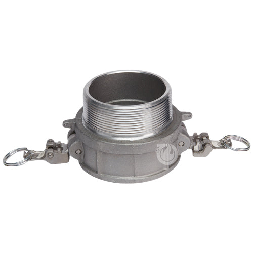 Aluminum Locking 3" Female Camlock x 3" Male NPT (USA)