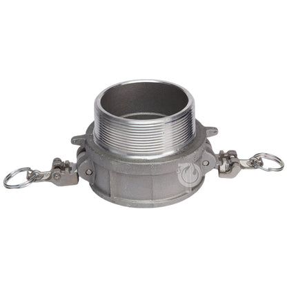 Aluminum Locking 3" Female Camlock x 3" Male NPT (USA)