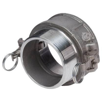 Aluminum Locking 3" Female Camlock x 3" Male NPT (USA)