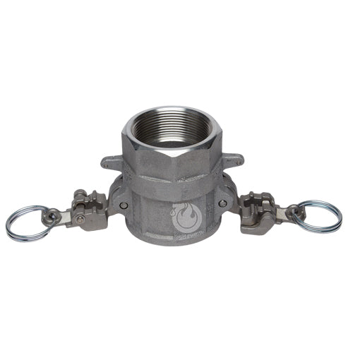 Aluminum Locking 1" Female Camlock Fitting x 1" Female Pipe Thread (USA)