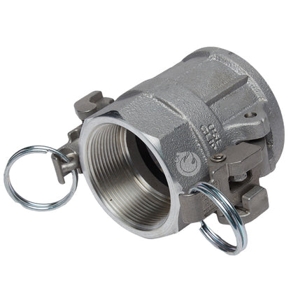 Aluminum Locking 1" Female Camlock Fitting x 1" Female Pipe Thread (USA)