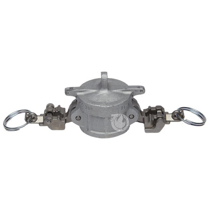 Aluminum Locking 2 1/2" Female Camlock Dust Cap (USA)