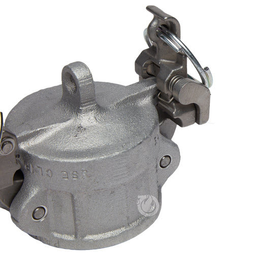 Aluminum Locking 2 1/2" Female Camlock Dust Cap (USA)
