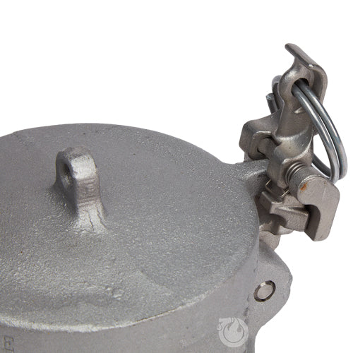Aluminum Locking 3" Female Camlock Dust Cap (USA)