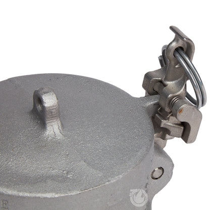Aluminum Locking 3" Female Camlock Dust Cap (USA)