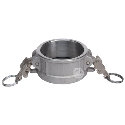 Aluminum Locking 6" Female Camlock Dust Cap (USA)