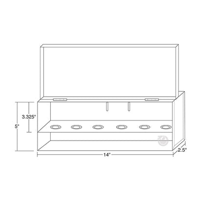 Fire Sprinkler Head Box (6 Spare)