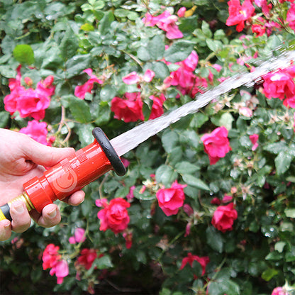 Plastic Red Garden Hose Nozzle (GHT)