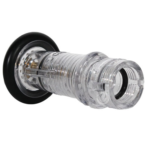 Clear Plastic Garden Hose Nozzle (GHT)