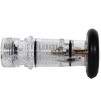 Clear Plastic Garden Hose Nozzle (GHT)