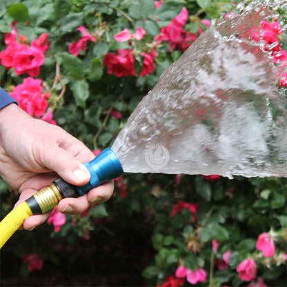 Aluminum Blue Lead Free Garden Hose Nozzle (GHT)