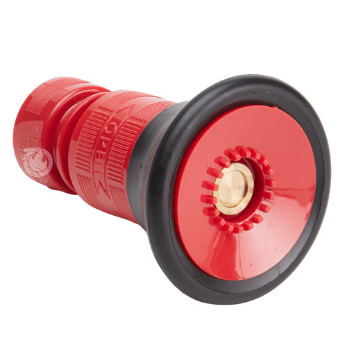 Plastic 1" Red Fire Nozzle With Bumper (NH)