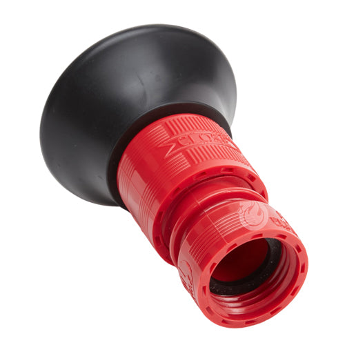 Plastic 1" Red Fire Nozzle With Bumper (NH)
