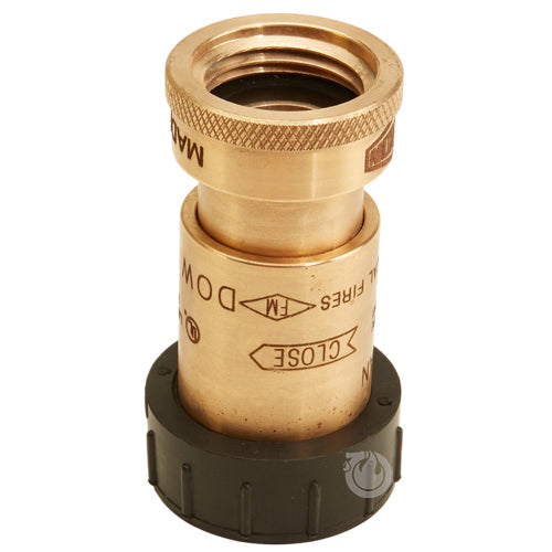 Brass 1" Heavy-Duty Industrial Nozzle (NH)
