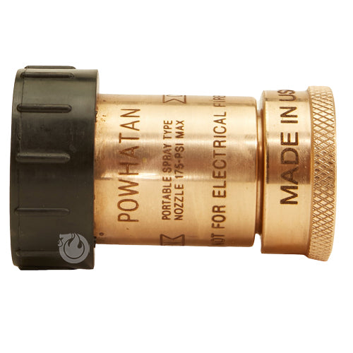Brass 1" Heavy-Duty Industrial Nozzle (NH)