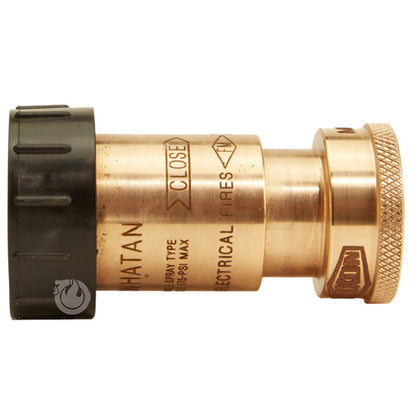 Brass 1" Heavy-Duty Industrial Nozzle (NH)