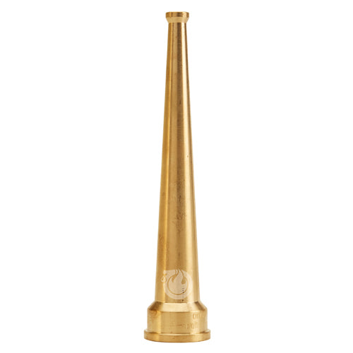 Brass 1" Smooth Bore Fire Nozzle (NH)