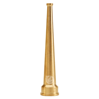 Brass 1" Smooth Bore Fire Nozzle (NH)