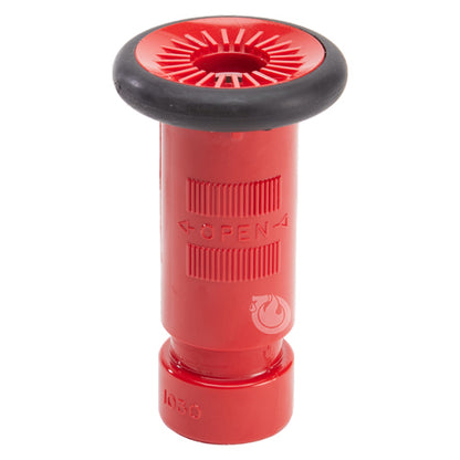 Plastic 1" Red Fire Nozzle (NPSH)