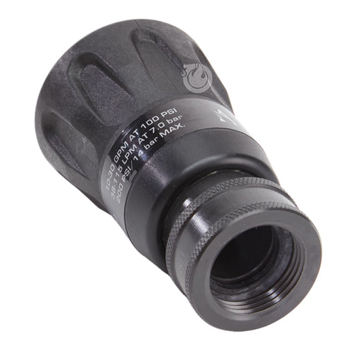 Akron 1" Black Forestry Fire Nozzle (NPSH)